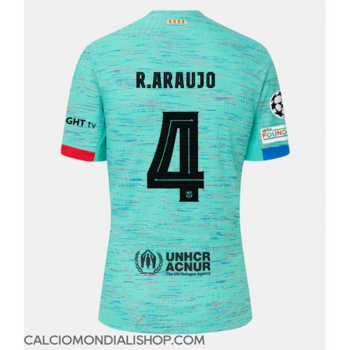 Maglie da calcio Barcelona Ronald Araujo #4 Terza Maglia 2023-24 Manica Corta